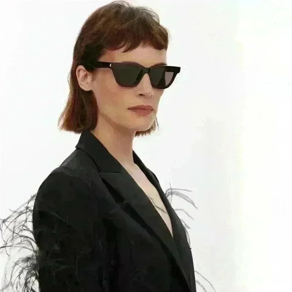 NWT SAINT LAURENT Sl 462 Sulpice Cat-Eye Sunglasses - Picture 15 of 16